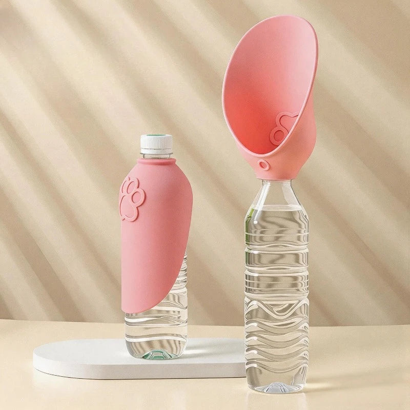 Universal Silicone Pet Water Bottle Dog Cat Drinking Bowl Outdoor Feeding Water Portable Drinking Cup Pets Water Dispenser