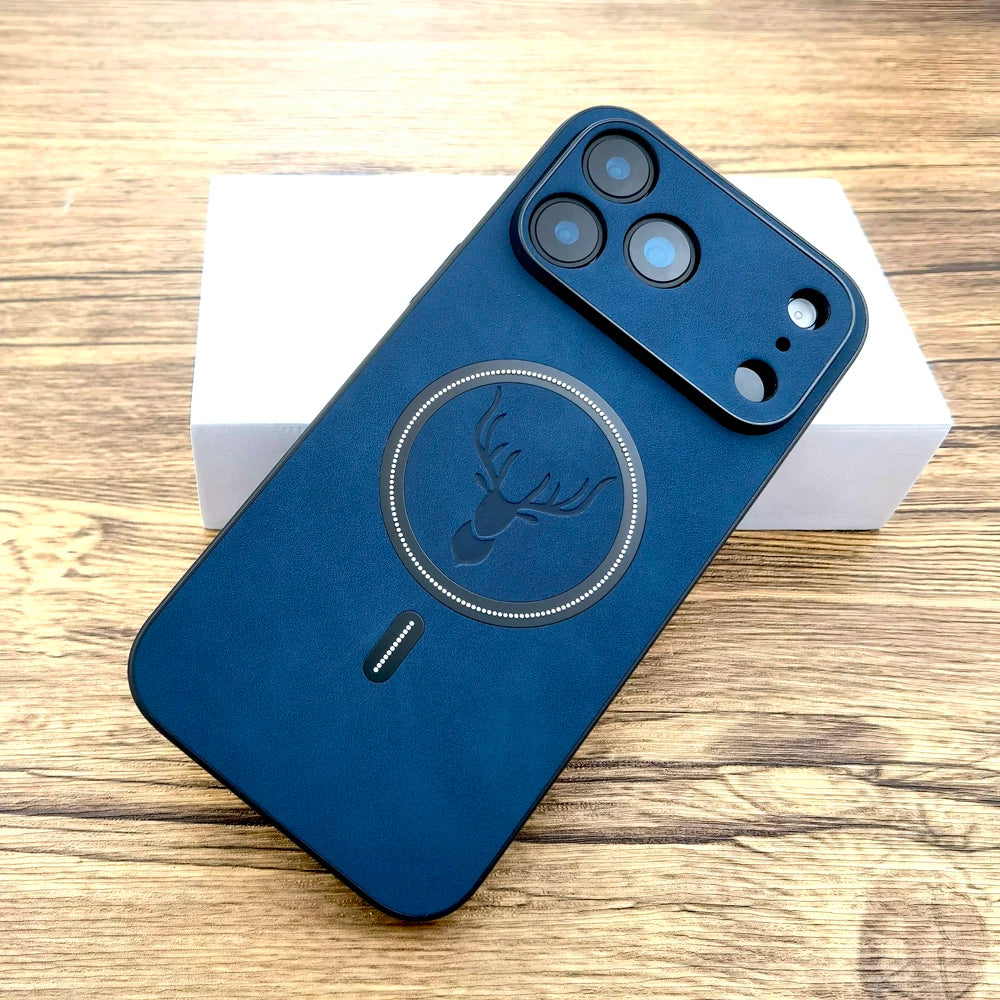Luxury Leather Retra Case For iPhone 18 17 Air 16 E 16E 15 14 13 12 11 Pro Max 17Pro 16Pro For Magsafe Wireless Charge Covers