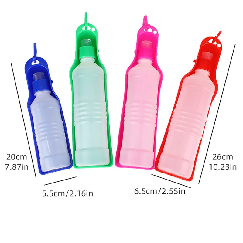 Portable Travel Dog Water Bottle Outdoor Walking Pet Drinking Cup Leakproof Water Feeder For Dogs And Cats Pet Feeding Supplies