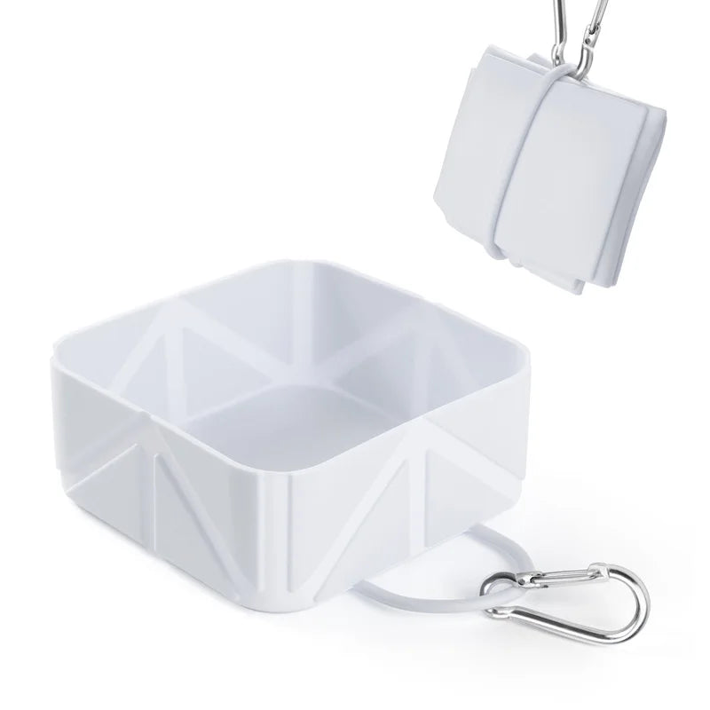 Dog Bowl Pet Travel Collapsible Bowls, Portable Foldable Cats Dogs Water Dish Puppy Bowl for  Walking Traveling Outdoors
