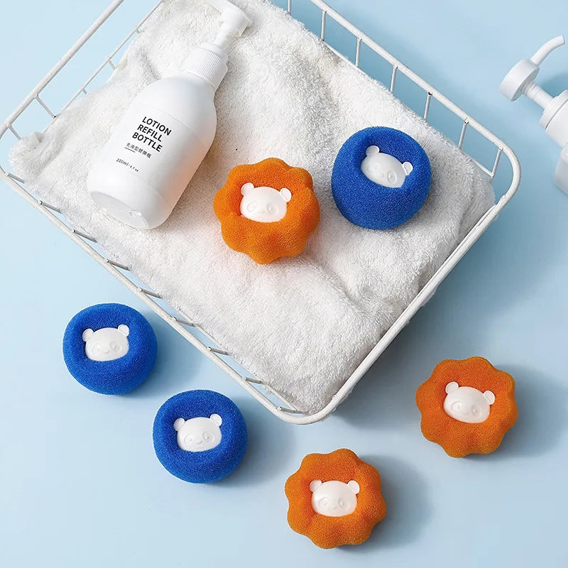 Pet Hair Remover Reusable Ball Laundry Washing Machine Filter Wool Sticker Cat Hair Remover Pet Fur Lint Catcher Home