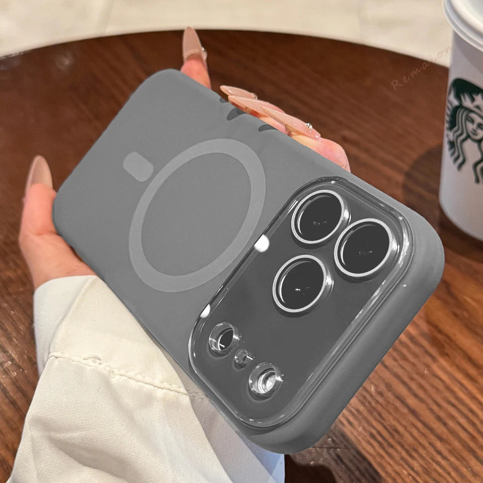 Liquid Silicone Magnetic Phone Case For iPhone 18 Pro Max 17 Air 11 12 13 15 14 16 Plus Magsafe Wireless Charge Protector Cover
