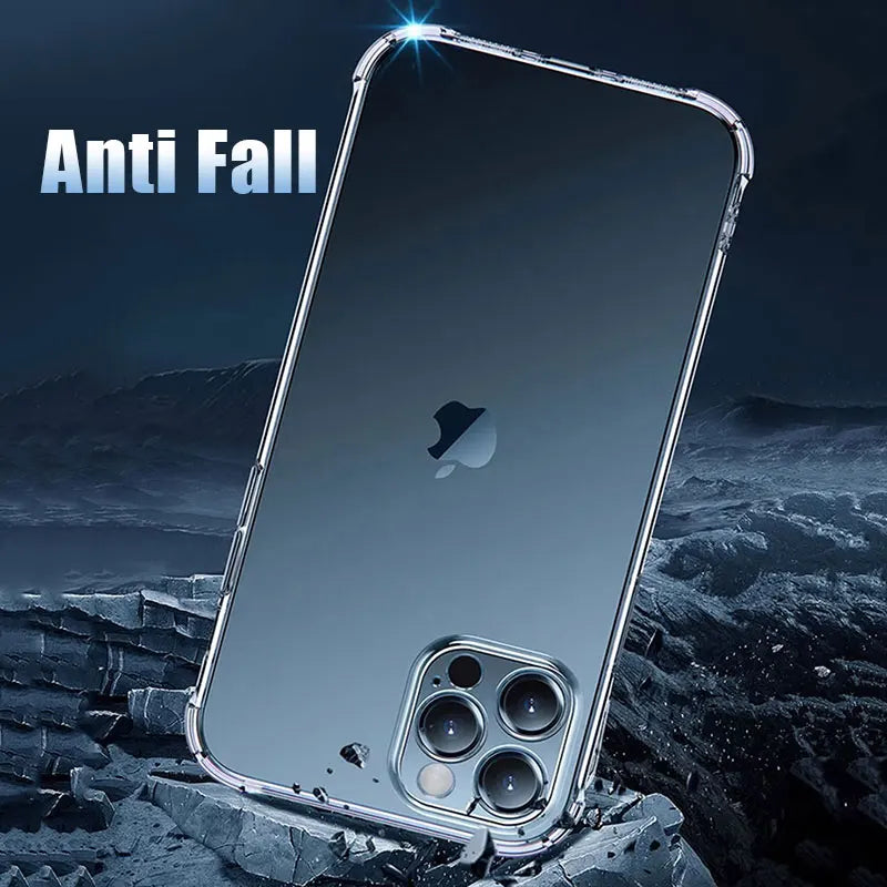 Ultra Thin Clear TPU Phone Cases For iPhone18 17 Pro Max iPhone 17 18 Pro Air Shockproof Case Transparent Silicone Protect Cover