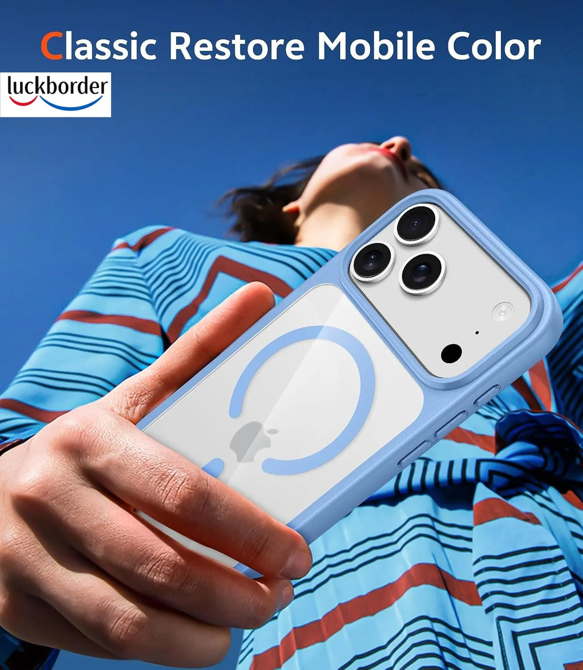With Screen Protector Acrylic Shell Magnetic Transparent Phone Case For IPhone 18 17 Pro Max,Rugged Drop Protection Cell Cover