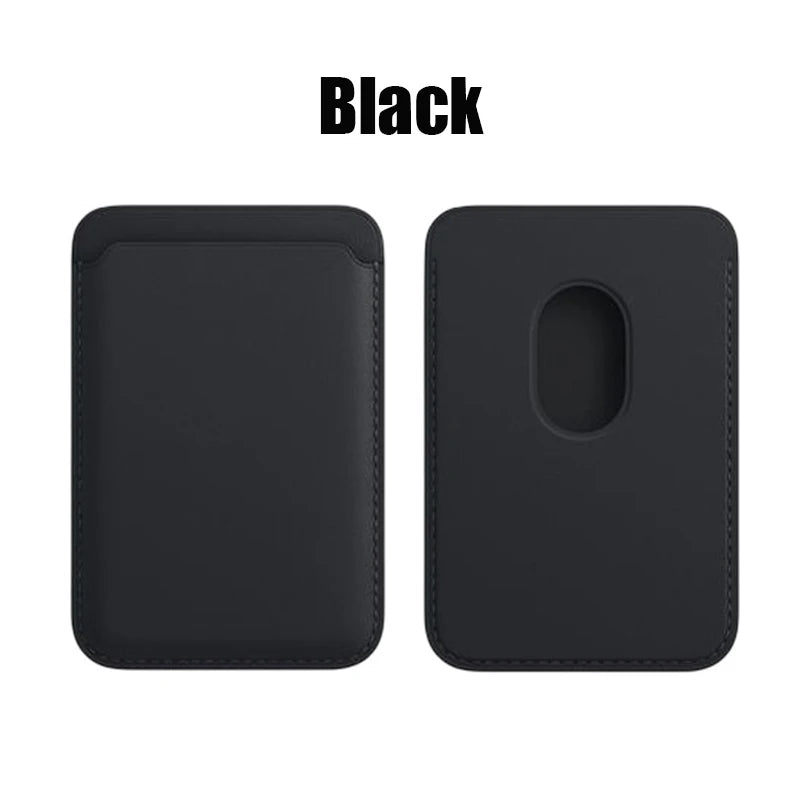 Phone Magnet Leather  Card Wallet Phone Case For iPhone 17 16 16e 15 14 13 12 11 18 Pro Max Plus Magsafe Magnetic Card Holder