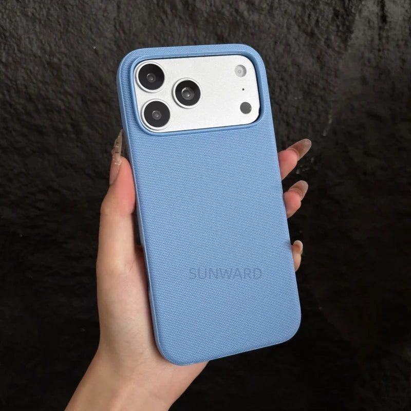 Original Technology Woven Fabric For Magsafe Magnetic Phone Case For iPhone 17 Air 16 15 14 Plus 13 12 11 18 Pro Max Boxed Cover