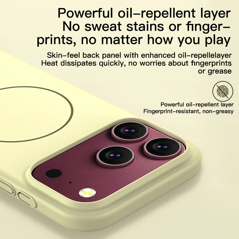 For Magsafe Wireless Charging Skin Matte PC Magnetic Case For Apple iPhone 18 Pro Max iPhone18ProMax 5G Slim Hard Back Cover