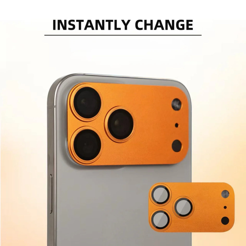 For iPhone 14 15 16 Pro Max Case Instant Change to iPhone 17 18 Pro/Pro Max with Camera Protector