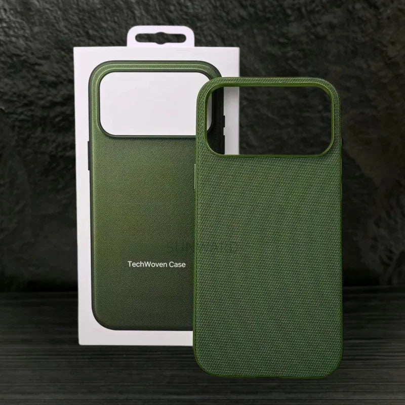 Original Technology Woven Fabric For Magsafe Magnetic Phone Case For iPhone 17 Air 16 15 14 Plus 13 12 11 18 Pro Max Boxed Cover