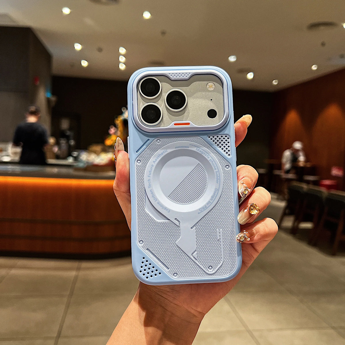 Magneti Mecha Style Cool Original High Quality Phone Case For iPhone 18 17 16 E 15 14 Plus 13 Pro Max   Simple Cover For Magsafe