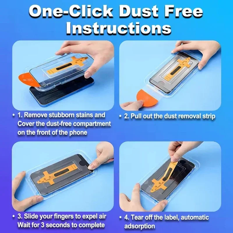 3Pcs Privacy Screen Protector For iPhone 17 13 14 15 16 18 Pro Max Oleophobic Coating Dust Free Easy Installation For iPhone Air
