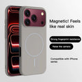 For Magsafe Wireless Charging Skin Matte PC Magnetic Case For Apple iPhone 18 Pro Max iPhone18ProMax 5G Slim Hard Back Cover