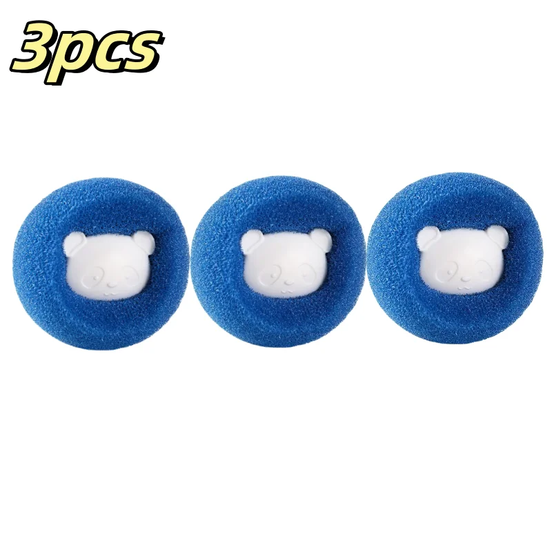 Pet Hair Remover Reusable Ball Laundry Washing Machine Filter Wool Sticker Cat Hair Remover Pet Fur Lint Catcher Home