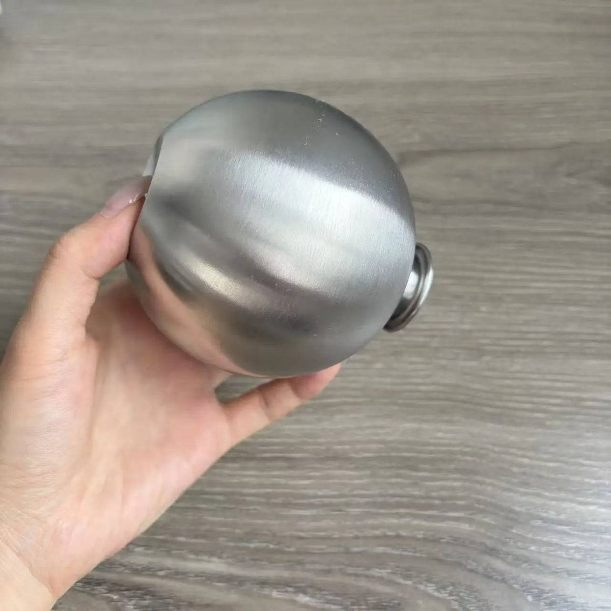 Portable Stainless Steel Pet Water Bottle with Foldable Silicone Bowl for Dogs and Cats Outdoor Walking Hiking Travel Use