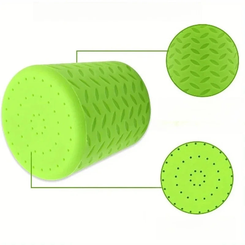 Dog Bath Brush Portable Pet Shower Sprayer Silicone Bottle Attachment Gentle Paw Washing Grooming for Dogs Cats Indoor Outdoor
