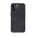 Luxury Leather Shockproof Phone Case For iPhone 17 16 15 14 13 12 11 18 Pro Max Plus For Magsafe Magnetic Wireless Charging Case