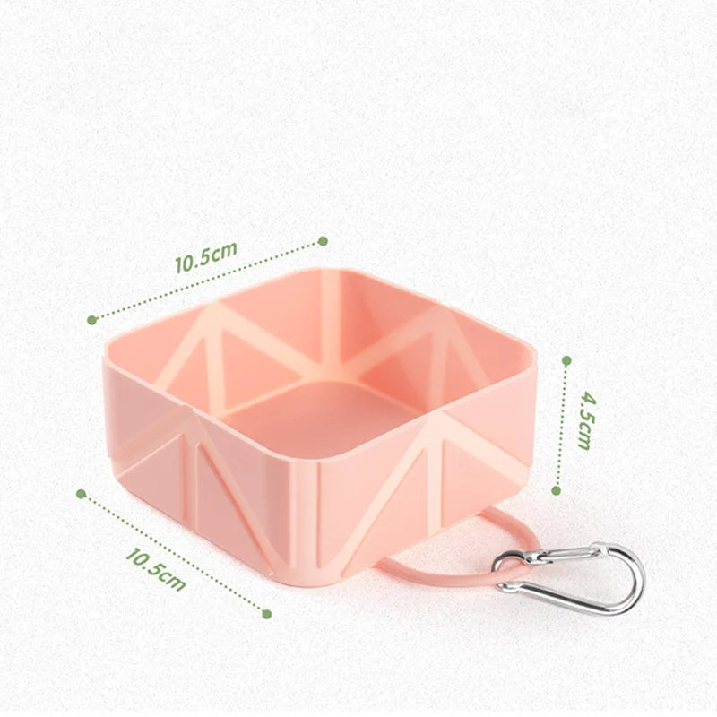 Dog Bowl Pet Travel Collapsible Bowls, Portable Foldable Cats Dogs Water Dish Puppy Bowl for  Walking Traveling Outdoors
