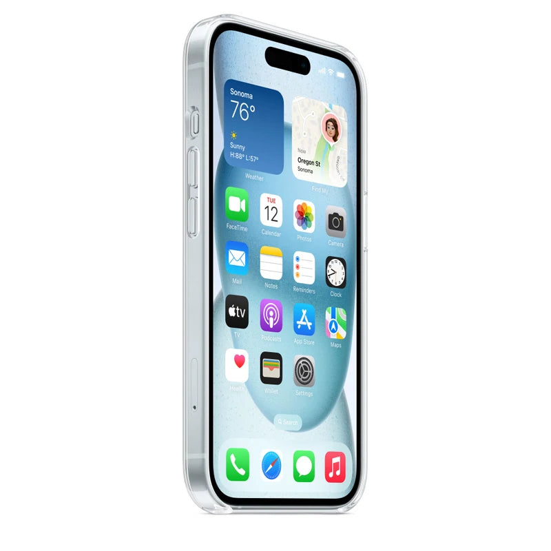Magnetic Clear Case For APPLE iPhone 16 17 15 14 13 12 11 18 Pro Max Plus 17 Air 16e Wireless Charging Compatible With Magsafe