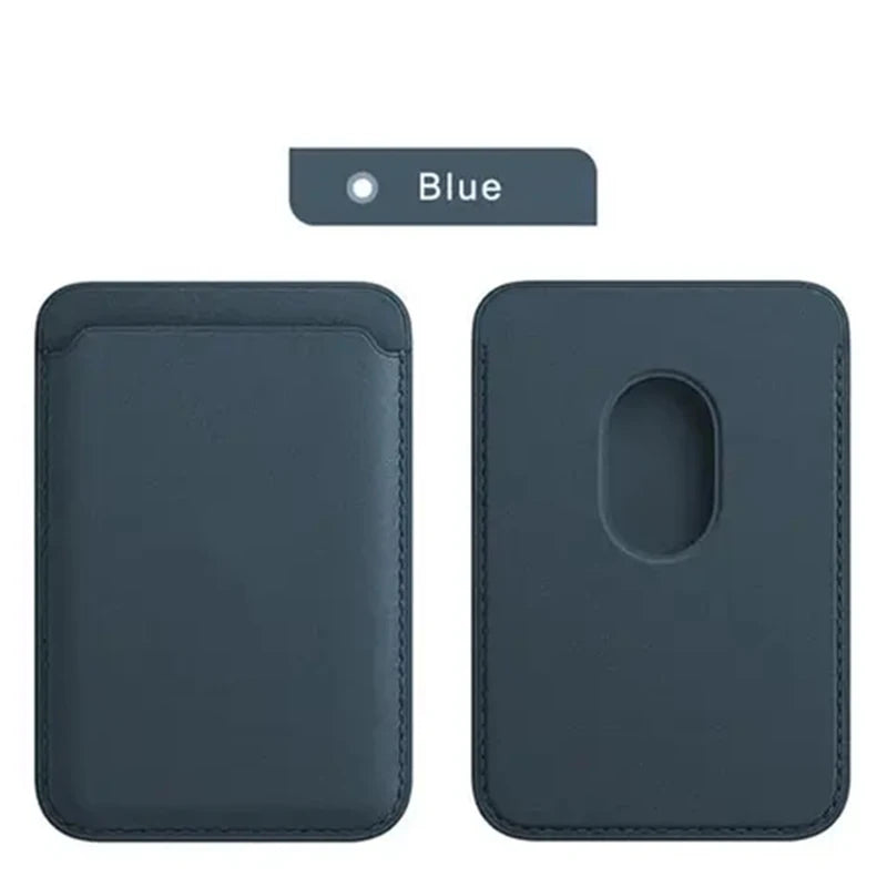 Phone Magnet Leather  Card Wallet Phone Case For iPhone 17 16 16e 15 14 13 12 11 18 Pro Max Plus Magsafe Magnetic Card Holder