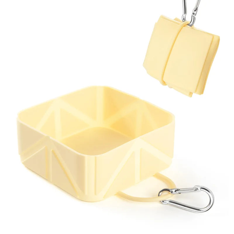 Dog Bowl Pet Travel Collapsible Bowls, Portable Foldable Cats Dogs Water Dish Puppy Bowl for  Walking Traveling Outdoors