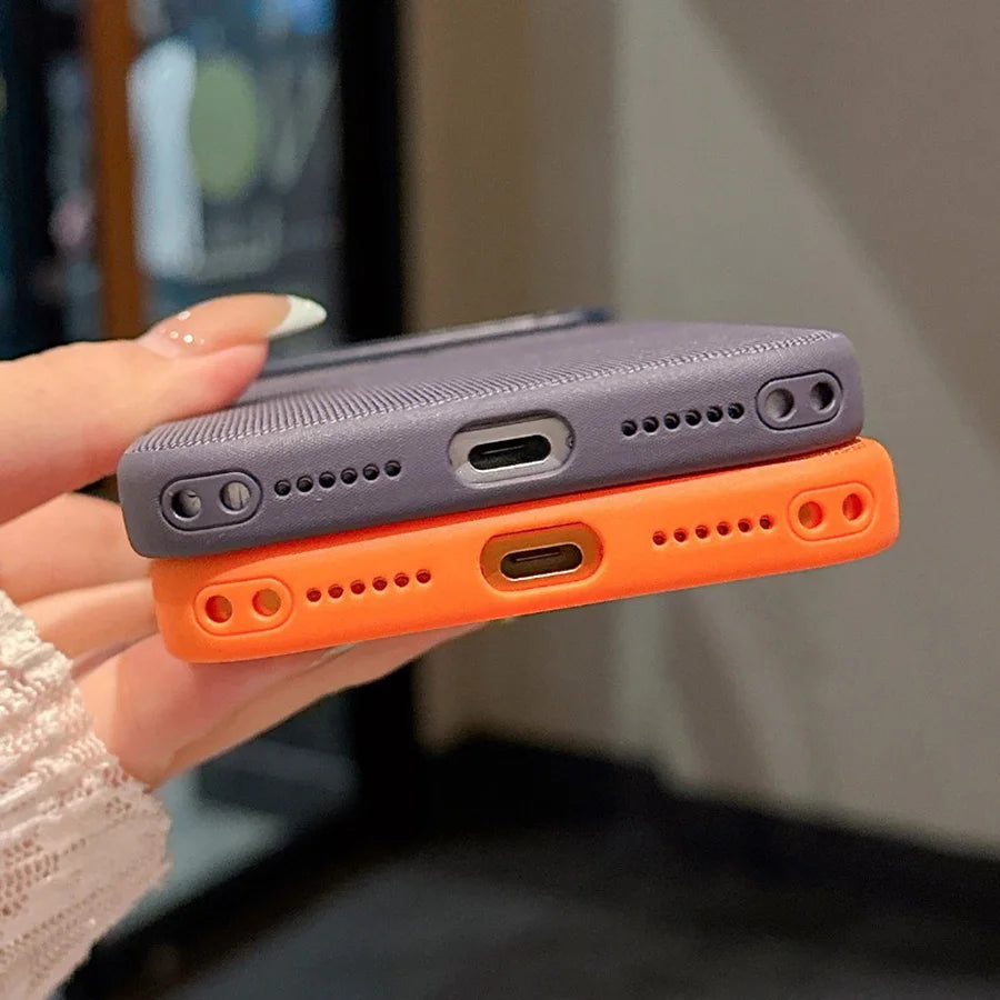 Original High Quality Tech Woven Case For IPhone 18 17 16 15 14 13 12 11 Pro Max For Magsafe Magnetic TechWoven Protecter Cover