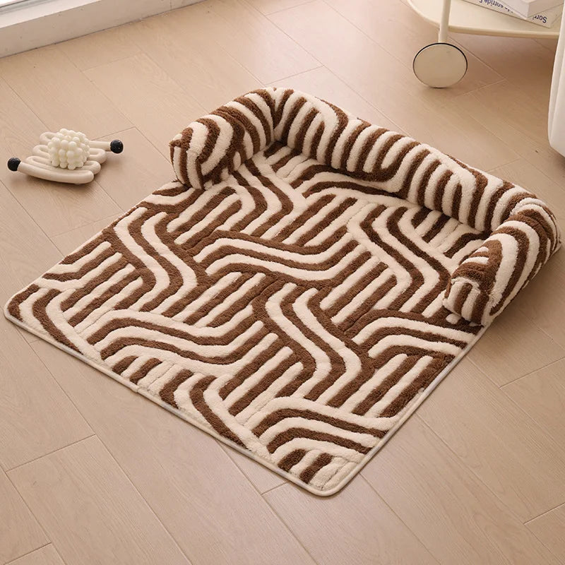 Scratch Resistant Pet Sofa Cover Washable Non-Slip Couch Protector for Dogs Cats Furniture