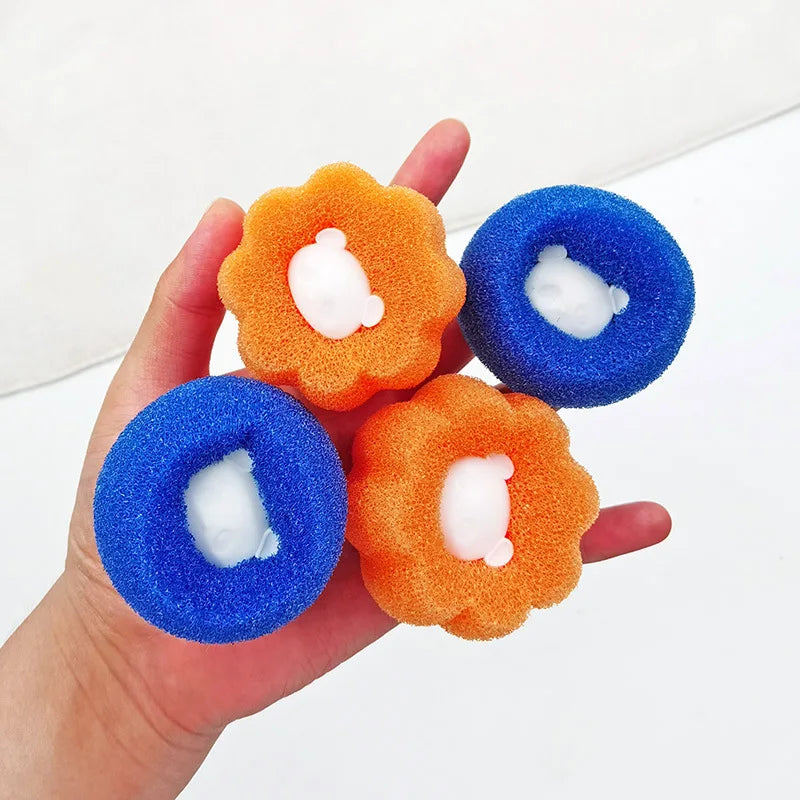 Pet Hair Remover Reusable Ball Laundry Washing Machine Filter Wool Sticker Cat Hair Remover Pet Fur Lint Catcher Home