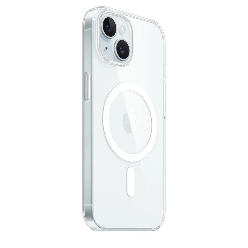 Magnetic Clear Case For APPLE iPhone 16 17 15 14 13 12 11 18 Pro Max Plus 17 Air 16e Wireless Charging Compatible With Magsafe