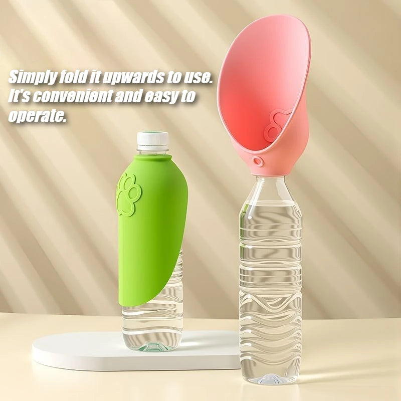 Leakproof Dog Travel Water Bottle Silicone Large Portable Pet Feeder Outdoor Drinking Bowl Durable Puppy Cat Walking Supplies