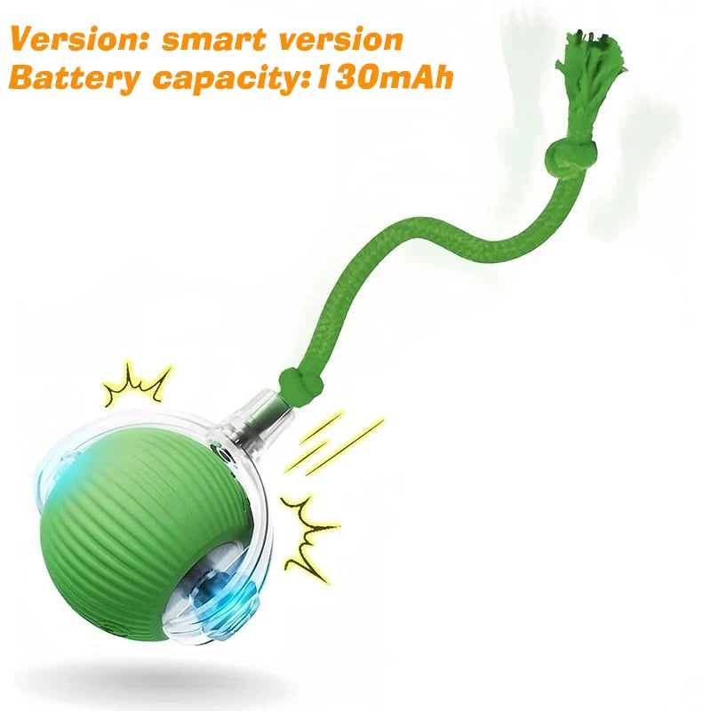 New Dog Interactive Ball Toy,Automatic Rolling Dog Ball Rechargeable,Smart Puppy Interactive Toy,Intelligent Balls Toy for Dogs