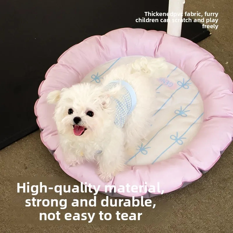 Butterfly Strawberry Sweetheart Cooling Nest for Cats and Dogs, Summer  Refreshing,  Durable Sleeping Nest, Pet Supplies
