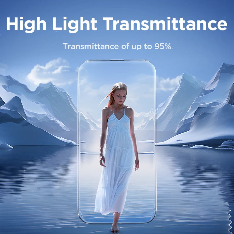 Joyroom 1/2/3pcs HD Glass For iPhone 18 17 16 15 14 13 12 Pro Max Screen Protector For iPhone 18 17 Pro Max Glass Tempered Glass