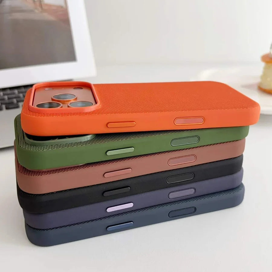 Original High Quality Tech Woven Case For IPhone 18 17 16 15 14 13 12 11 Pro Max For Magsafe Magnetic TechWoven Protecter Cover