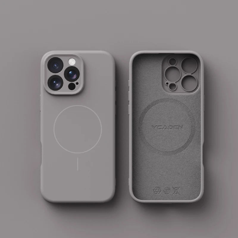 Soft Liquid Silicone For Magsafe Phone Case For iPhone 18 17 Air 16 Plus 15 14 13 12 17 Pro Max Wireless Charging Matte Cover